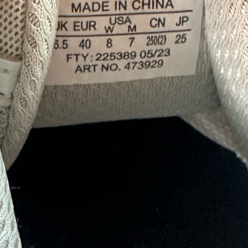 Salomon x Maison Margiela Women's Gray Sneakers - Picture 6 of 6